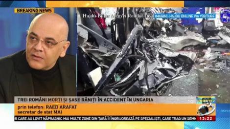 Grav accident &icirc;n Ungaria. Trei rom&acirc;ni au murit