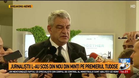 Mihai Tudose, o nouă ieşire nervoasă