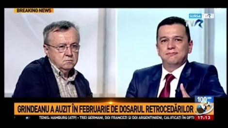 Sorin Grindeanu aruncă o bombă pe scena politică: ar fi auzit de dosarul retrocedărilor din februarie