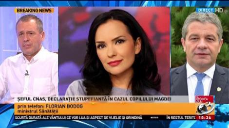 Ministrul Sănătăţii şi şeful CNAS, despre situaţia dramatică a Magdei Vasiliu