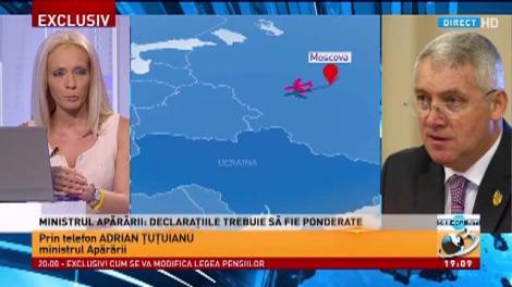 Adrian Țuțuianu, cele mai noi informații despre conflictul cu Rusia