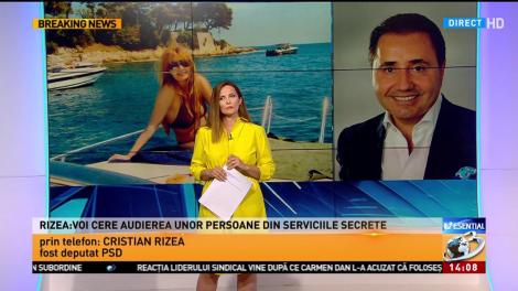 Cristian Rizea, declarații despre trecerea &icirc;n rezervă a doamnei Elena Istode, cunoscută drept ''Anaconda''