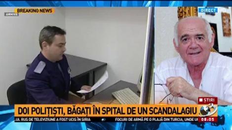 2 polițiști din Ciorogârla au ajuns la spital în urma unui scandal