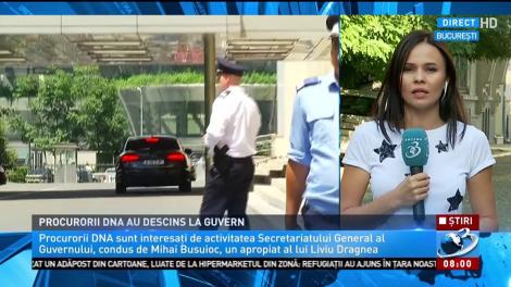 Procurorii DNA au descins la guvern