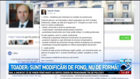 Tudorel Toader, anunț de ultimă oră privind legile justiției