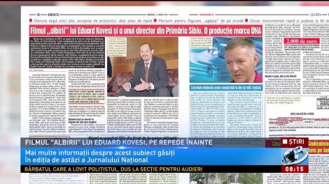 Filmul ''albirii' lui Eduard Kovesi, pe repede înainte