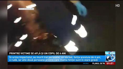 3 persoane au murit într-un accident pe DN1C în Baia Mare