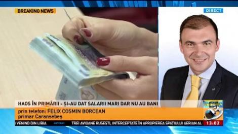 Primarul din Caranșebeș, despre salariile mari din primării