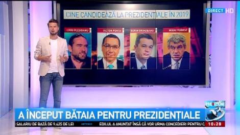 A &icirc;nceput bătaia pentru prezidențiale
