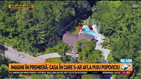 Imagini în premieră: Casa în care s-ar afla Puiu Popoviciu