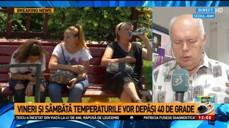 Cod roșu de caniculă pentru 12 județe de mâine