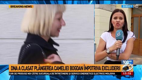 DNA a clasat pl&acirc;ngerea Cameliei Bogdan &icirc;mpotriva excluderii