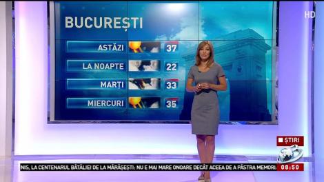 Prognoza meteo - 7 august