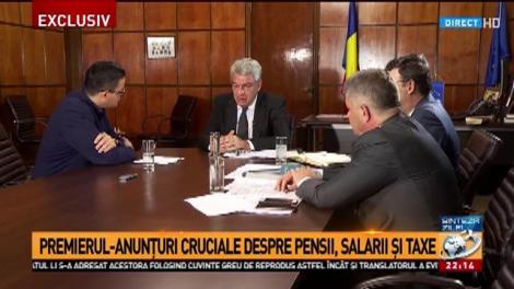 Mihai Tudose, despre vaccinare și colectările de taxe