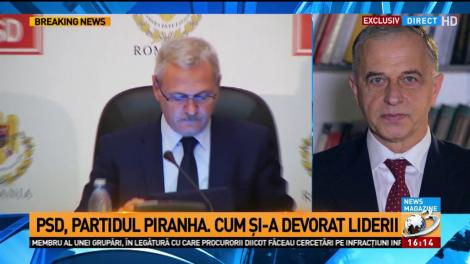 Mircea Geoană, declaraţii privind PSD, partidul Piranha care şi-a devorat liderii