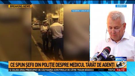 Ce spun șefii din Poliție despre medicul t&acirc;r&acirc;t de polițiști