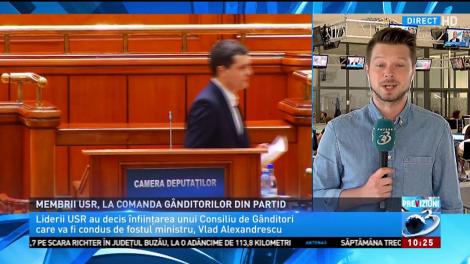 USR își face Consiliu de gânditori