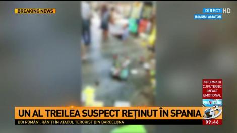 A fost arestată o a treia persoană suspectată de legături cu atacul de la Barcelona