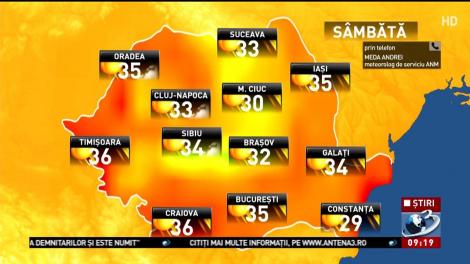 Cum va fi vremea &icirc;n acest sf&acirc;rșit de săptăm&acirc;nă