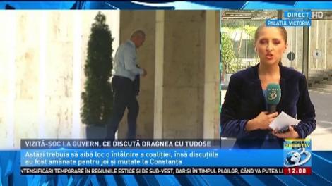 Liviu Dragnea, vizită-surpriză la Palatul Victoria