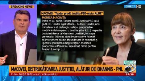 Klaus Iohannis și Monica Macovei au aceleași opinii despre modificările făcute la legile justiției