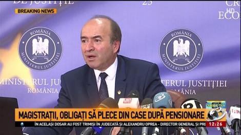 Tudorel Toader: Magistrații, obligați să plece din casele date de stat după pensionare