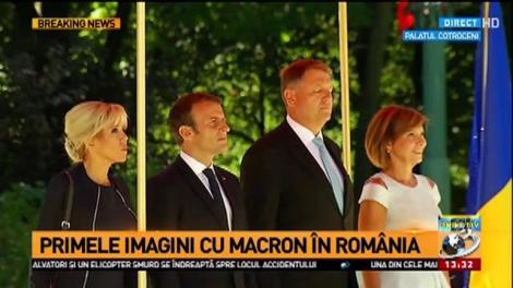 Macron, întâlnire crucială cu Klaus Iohannis