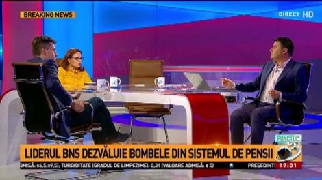 Liderul BNS, Dumitru Costin, dezvăluie bombele din sistemul de pensii