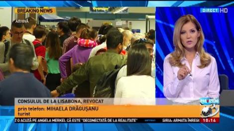 Noi probleme pentru grupul de turişti români blocaţi în aeroportul din Portugalia. Consulul României de la Lisabona, revocat