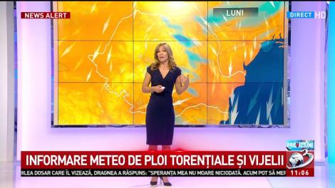 Vremea se schimbă radical. Ploi torenţiale şi vijelii &icirc;n toată ţară