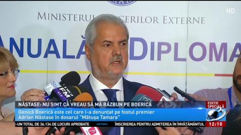 Adrian Năstase: Nu simt că vreau să mă răzbun pe Genică Boerică