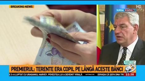 Premierul Tudose atacă dur: Terente era mic copil pe l&acirc;ngă unele bănci din Rom&acirc;nia