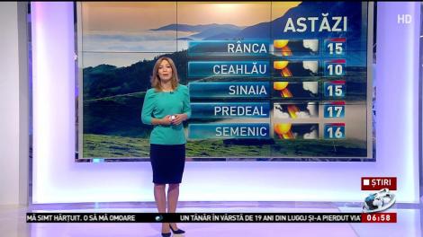 Prognoza meteo. Temperaturile continuă să scadă