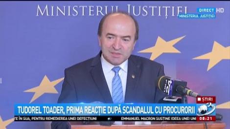 Tudorel Toader, prima reacție în scandalul cu procurorii: Legile justiției pleacă a treia oară la CSM