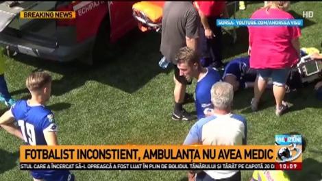 Noi detalii despre cazul fotbalistului prăbușit pe teren