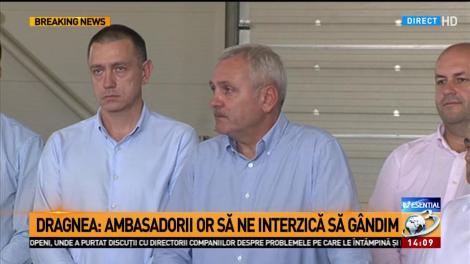 Liviu Dragnea, atac dur în scandalul din Justiție: Ambasadorii or să ne interzică să gândim