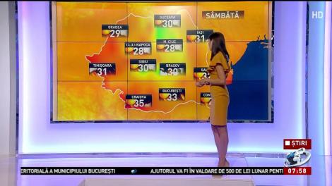 Prognoza meteo pentru joi şi vineri. Vremea se va încălzi