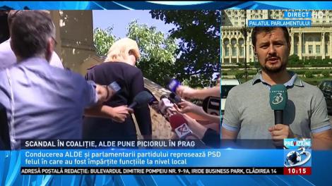 Scandal în coaliţia de guvernare. ALDE pune piciorul în prag