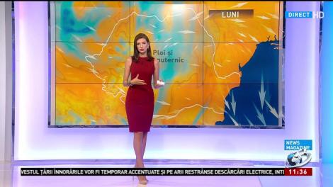 Prognoza meteo pe trei zile