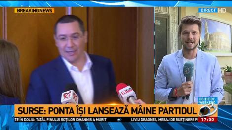 Victor Ponta a anunțat oficial când lansează noul proiect politic