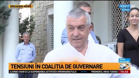 Tăriceanu nu confirmă tensiunile din coaliție
