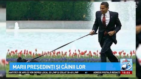 Marii președinți de țară și câinii lor