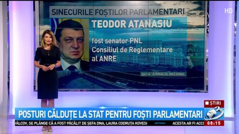 Posturi călduțe la stat pentru foști parlamentari