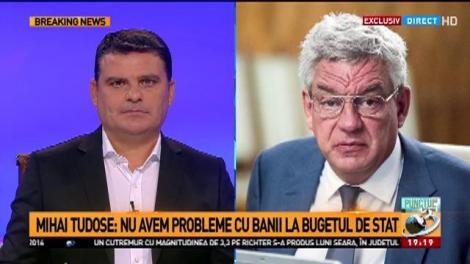 Mihai Tudose, la Antena 3. De unde a plecat &bdquo;criza&rdquo; banilor &icirc;n MApN