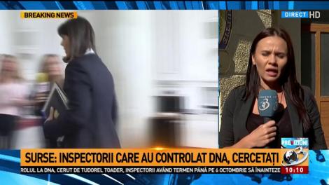 Surse: Inspectorii care au controlat DNA, cercetați