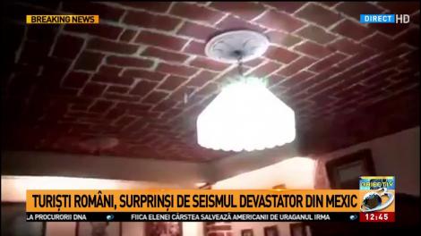 Turiști rom&acirc;ni, surprinși de seismul devastator din Mexic