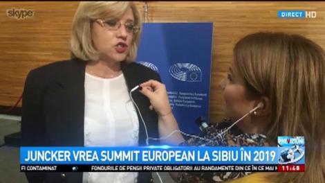 Corina Crețu, despre discursul lui Junker la adresa Rom&acirc;niei