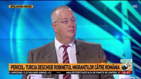Pericol: Turcia deschide robinetul migranților către România. Chirieac: Nu suntem pregătiți nici cultural, nici economic, trebuie închis robinetul