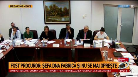 Atacuri dure în plenul CSM la adresa lui Kovesi. Moraru Iorga: DNA fabrică și nu se mai oprește