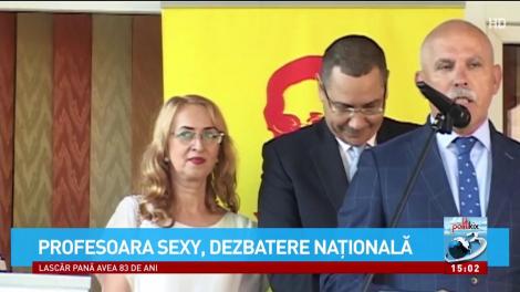 Politikix: Victor Ponta, eclipsat total de directoarea sexy